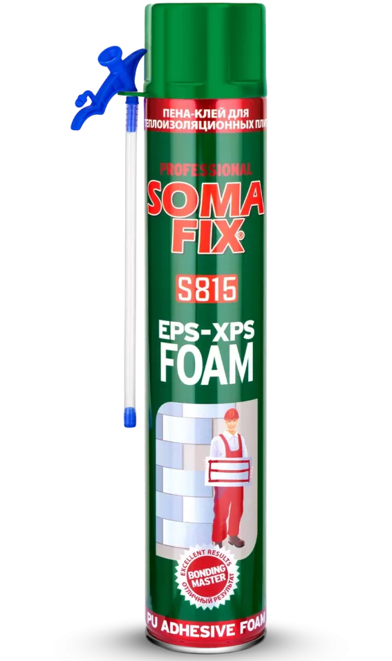 Somafix eps-xps poliuretán ragasztóhab S815
